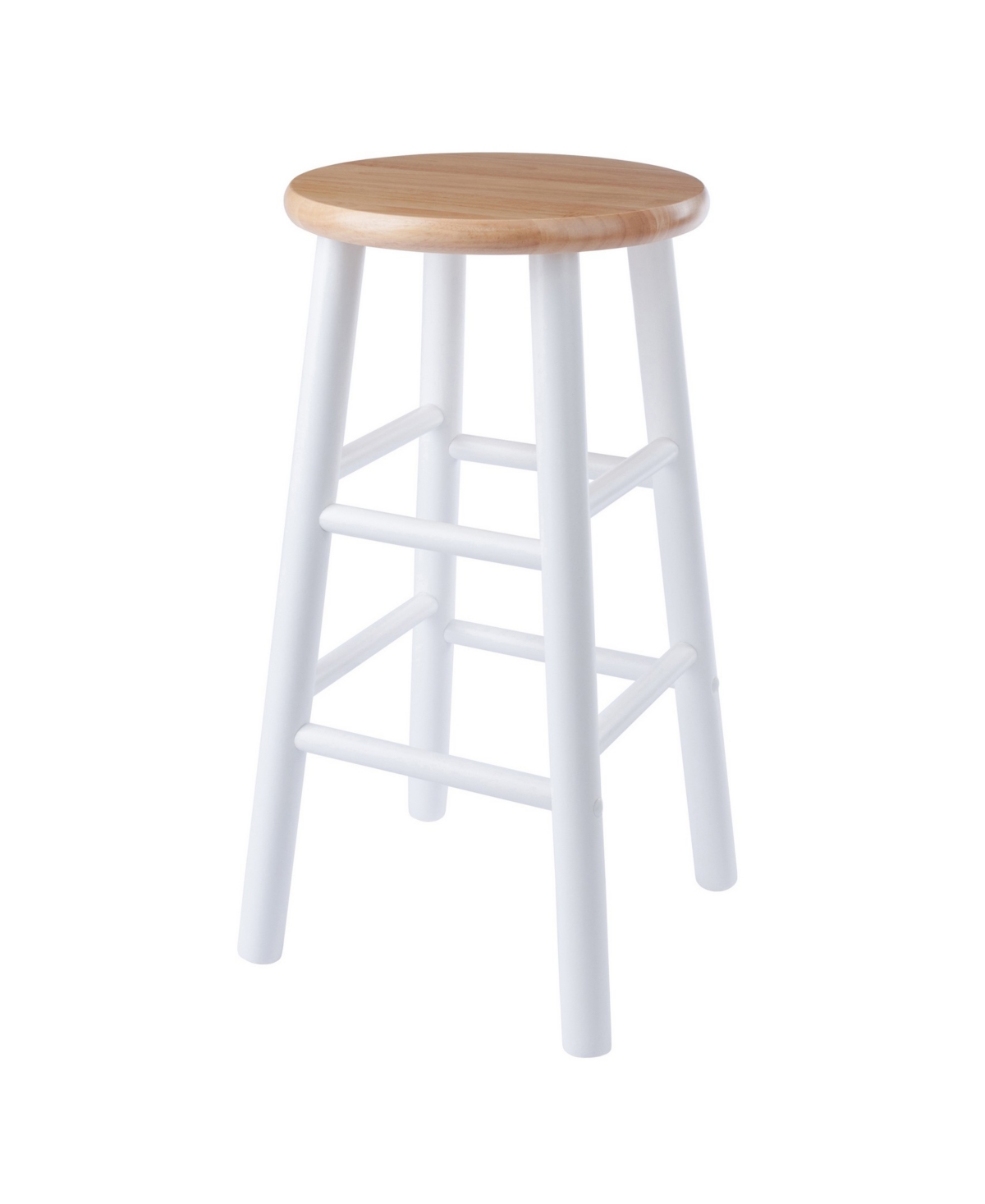 Winsome Huxton 2-piece Wood Counter Stool Set In Multi