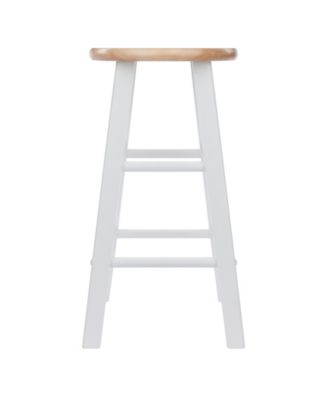 Element 2-Piece Wood Counter Stool Set