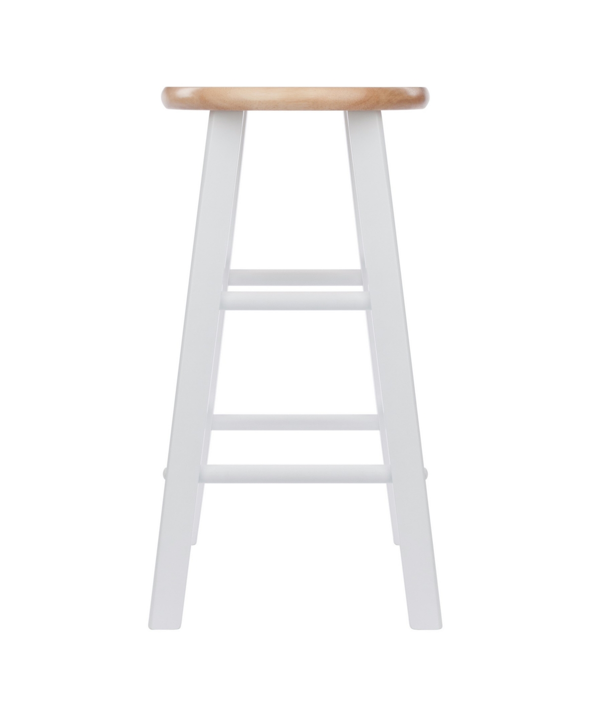Winsome Element 2-piece Wood Counter Stool Set In Multi