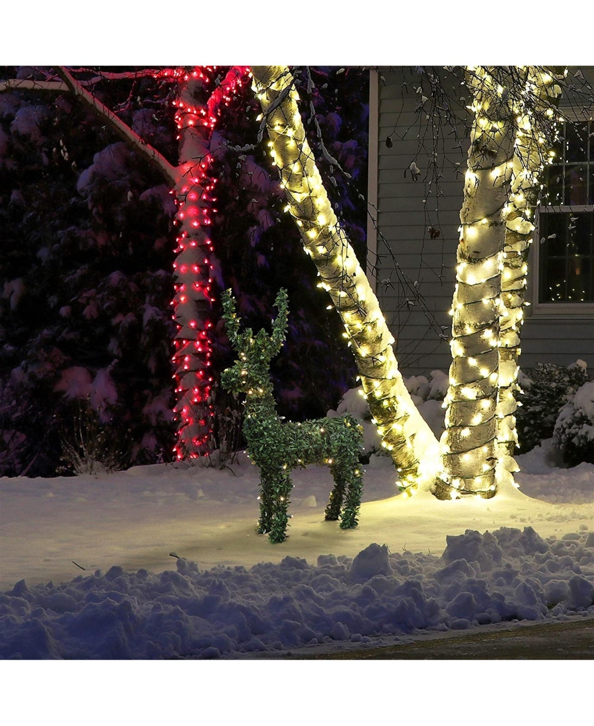 Product Works 17943 PreLit Lights Artificial Outdoor Topiary,