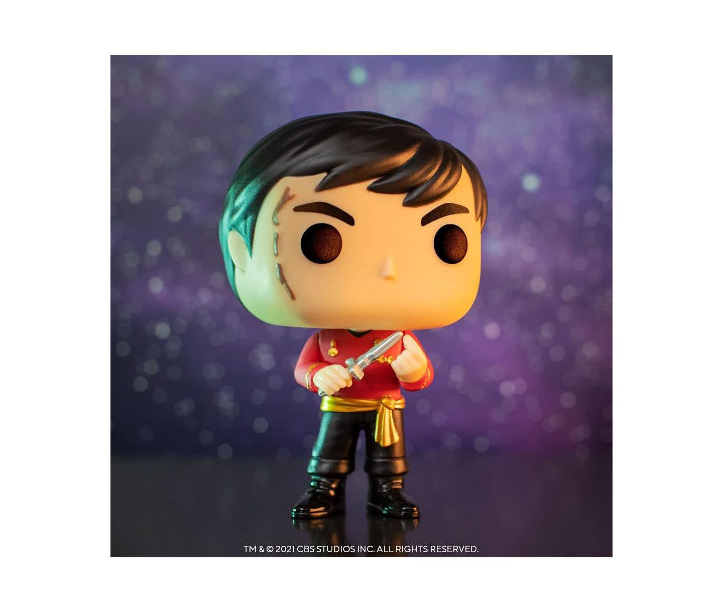 Виниловая фигурка Funko Pop! Star Trek Sulu в наряде Mirror Mirror, 3.75, цвет: Assorted Pre-Pack — фото 3