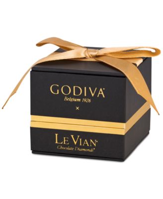 GODIVA x Le Vian&reg; Chocolate Ganache Heart Pendant Necklace Featuring Chocolate Diamond (5/8 ct. t.w.) in 14k Gold (Also Available in Rose Gold)