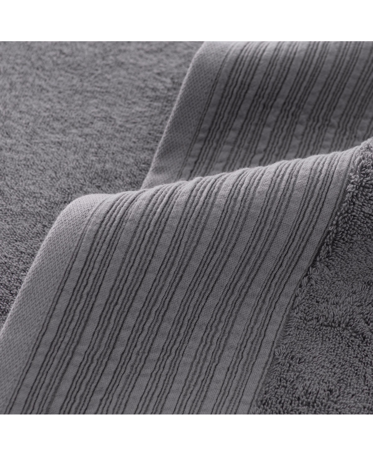 Aston and Arden Anatolia Turkish Washcloths (8 Pack), 13x13, 600 Gsm, Woven Linen-Inspired Dobby, Ring Spun Combed Cotton, Low Twist