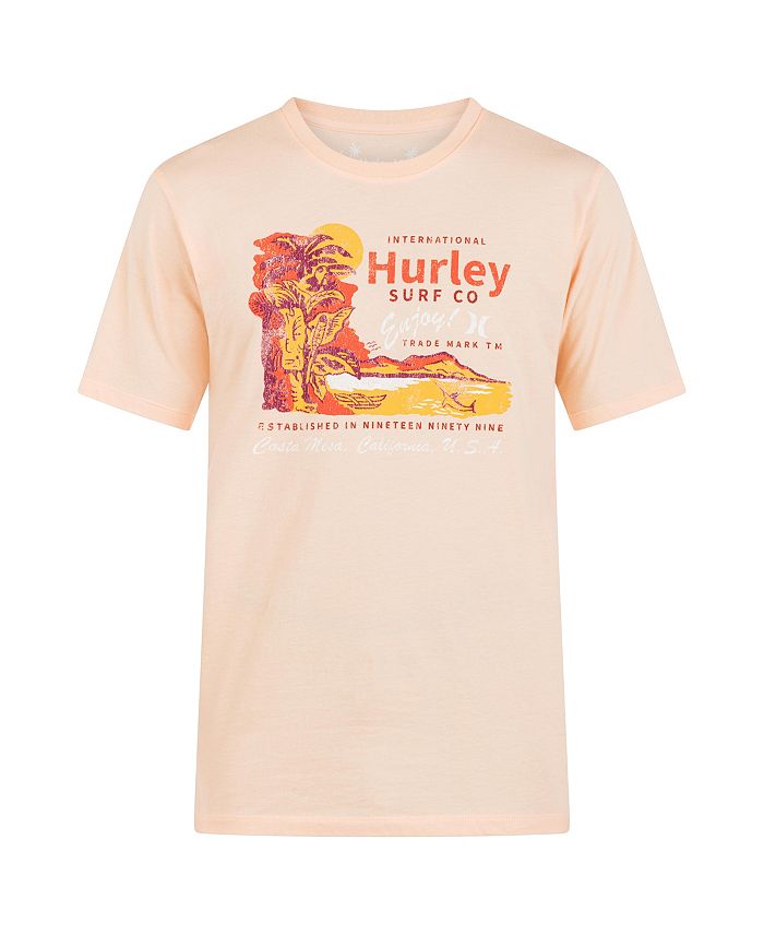 Hurley Men's Everyday Waikiki Tiki Short Sleeves Tshirt Macy's