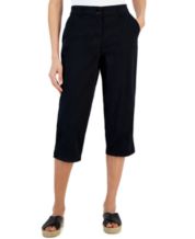 The Limited black capri pants Cassidy fit size 12 RN# 118597 cotton &  spandex