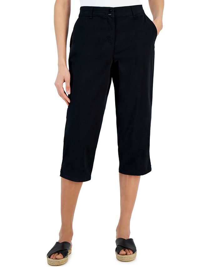 Karen Scott Women's Comfort Waist Capri Pants, Created for Macy's