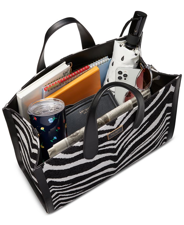 Kate spade discount zebra print bag