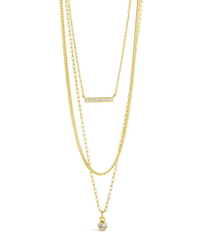 Sterling Forever Arleen Layered Necklace Macy's