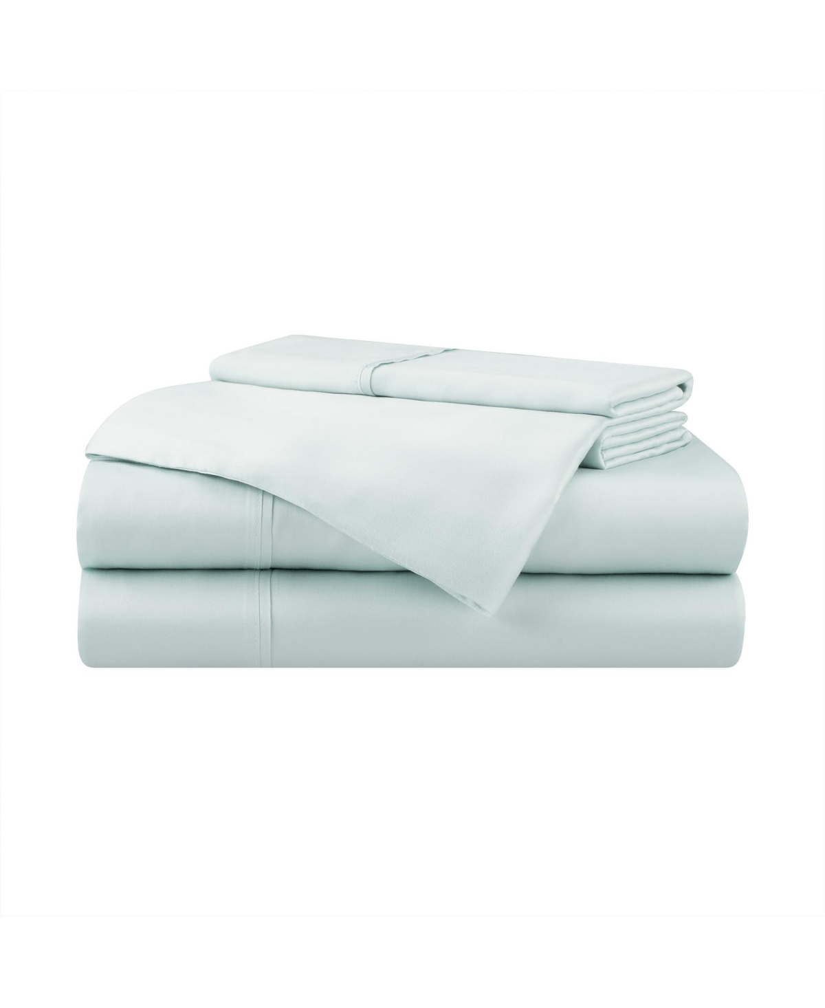 Aston and Arden Eucalyptus Sheet Set, (Full Bed Size), 1 Flat Sheet, 1 Fitted Sheet, 2 Pillowcases, Ultra Soft Fabric, Breathable and Cooling, Eco-Fri