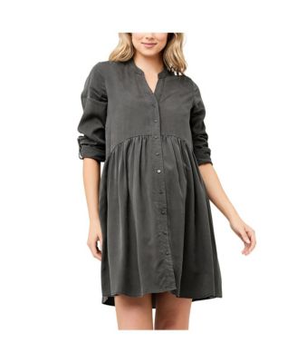 Demi Tencel Buttoned Down Top Demi Tencel Buttoned Down Top