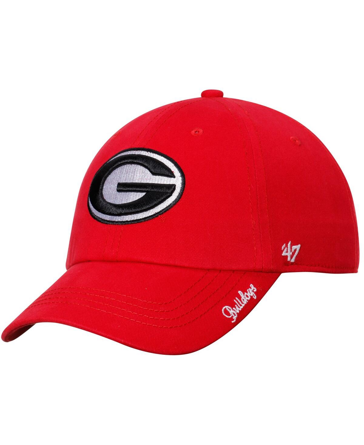 47 Brand Women's ' Red Georgia Bulldogs Miata Clean Up Adjustable Hat
