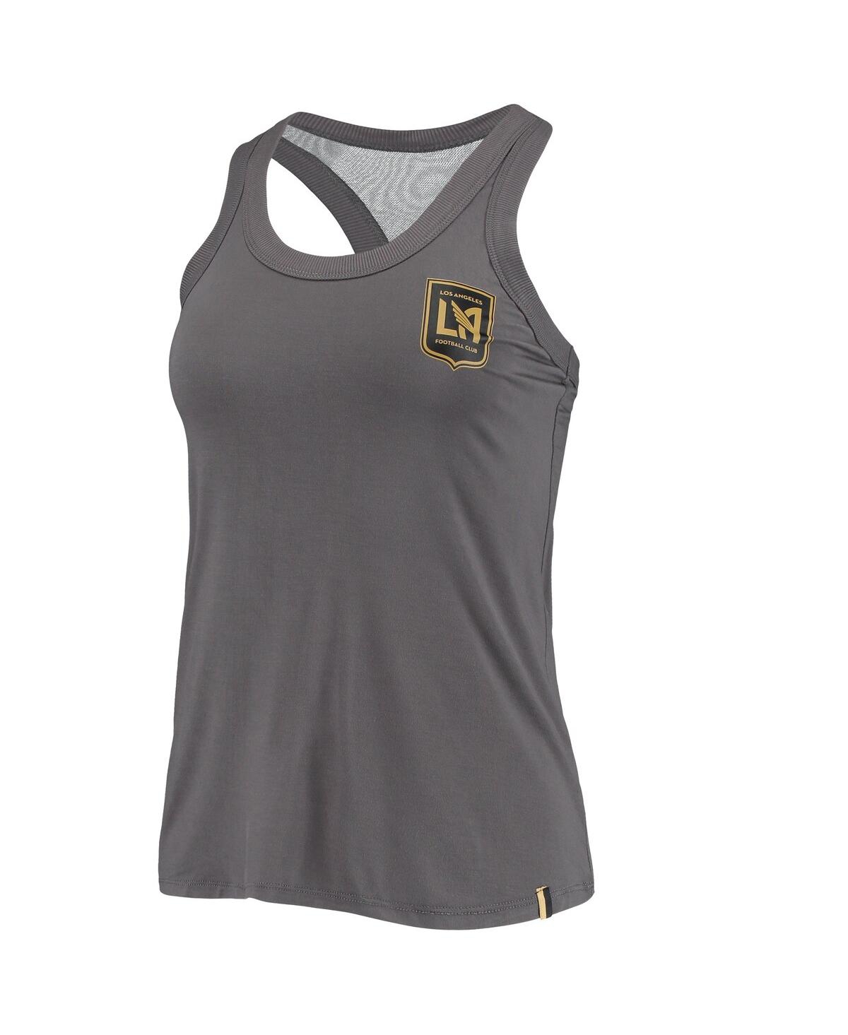 Shop The Wild Collective Women's  Gray Lafc Athleisure Tank Top