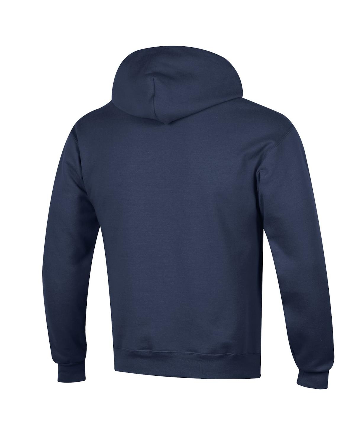 Men's ChampionMichigan Wolverines High Motor Pullover Hoodie - Navy