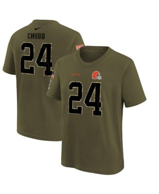 Men's Nike Travis Kelce Olive Kansas City Chiefs 2022 Salute To Service  Name & Number T-Shirt