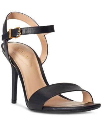 Lauren Ralph Lauren Women's Gwen Ankle-Strap Dress Sandals - Macy's