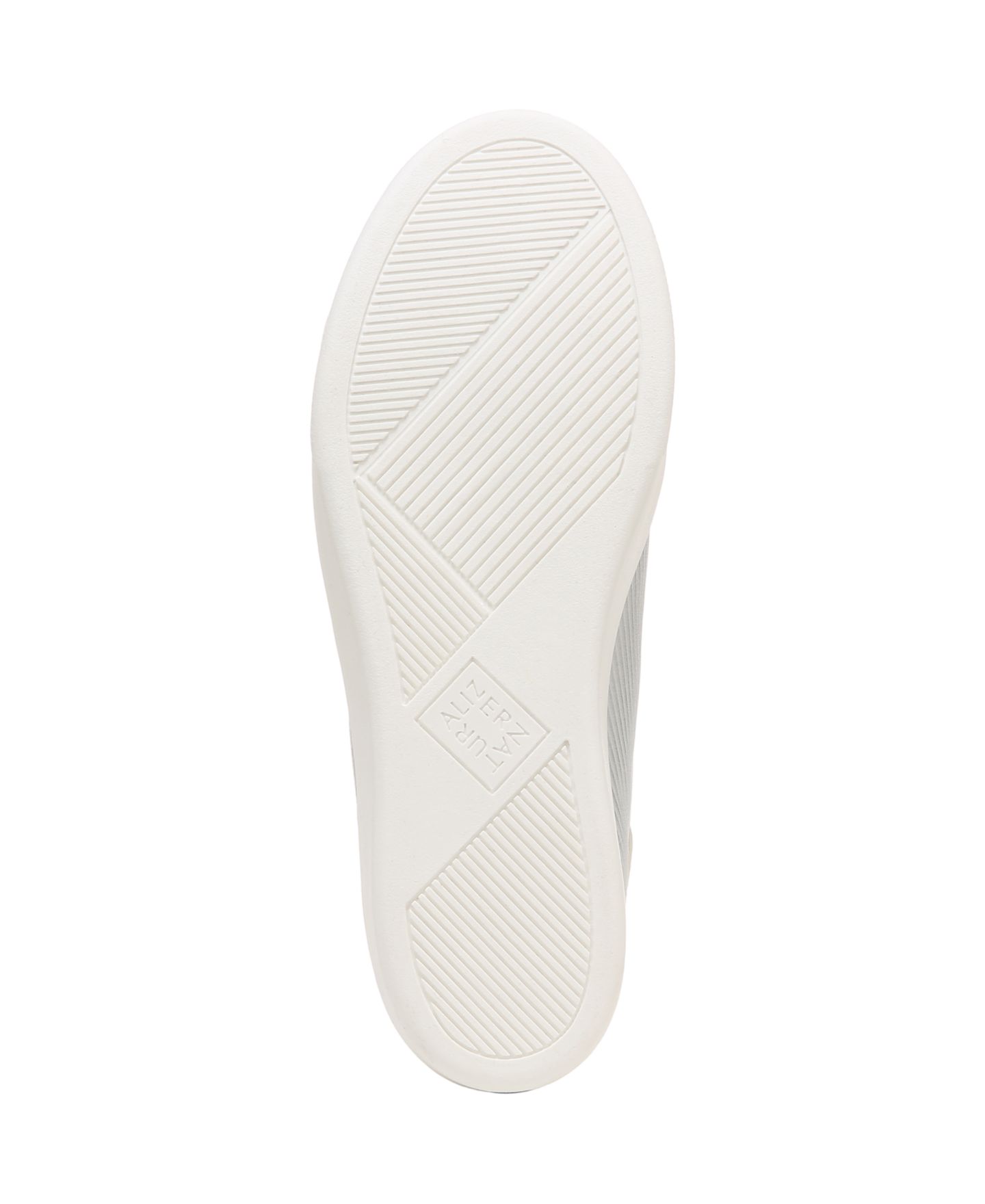 Женские кроссовки Naturalizer Morrison 2.0 Lace Up, цвет: Серебряный / Бежевый кожаный — фото 5