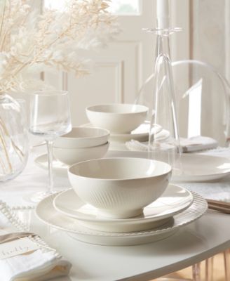 Denby Porcelain Arc Dinnerware Collection In White