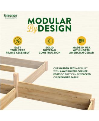 4 ft x 4 ft x 5.5 ft Raised Kit Garden