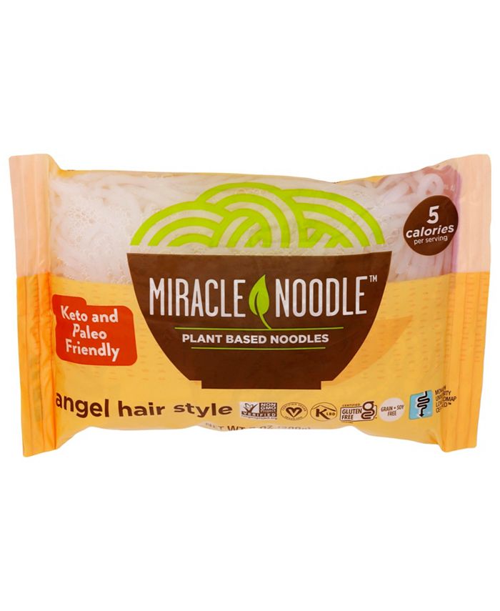 Miracle Noodle Angel Hair Shirataki Noodles 6 Pack Macy's
