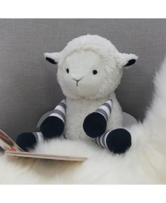 Little Sheep White/Gray Plush Lamb Stuffed Animal Toy - Ivy