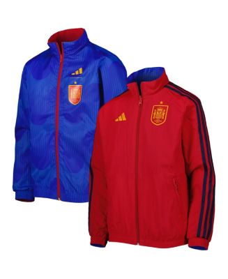 Big Boys adidas Royal, Red Spain National Team Anthem Full-Zip ...