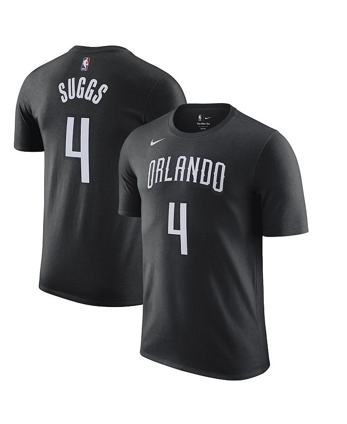 Nike Men's Jalen Suggs Black Orlando Magic 2022/23 City Edition Name ...