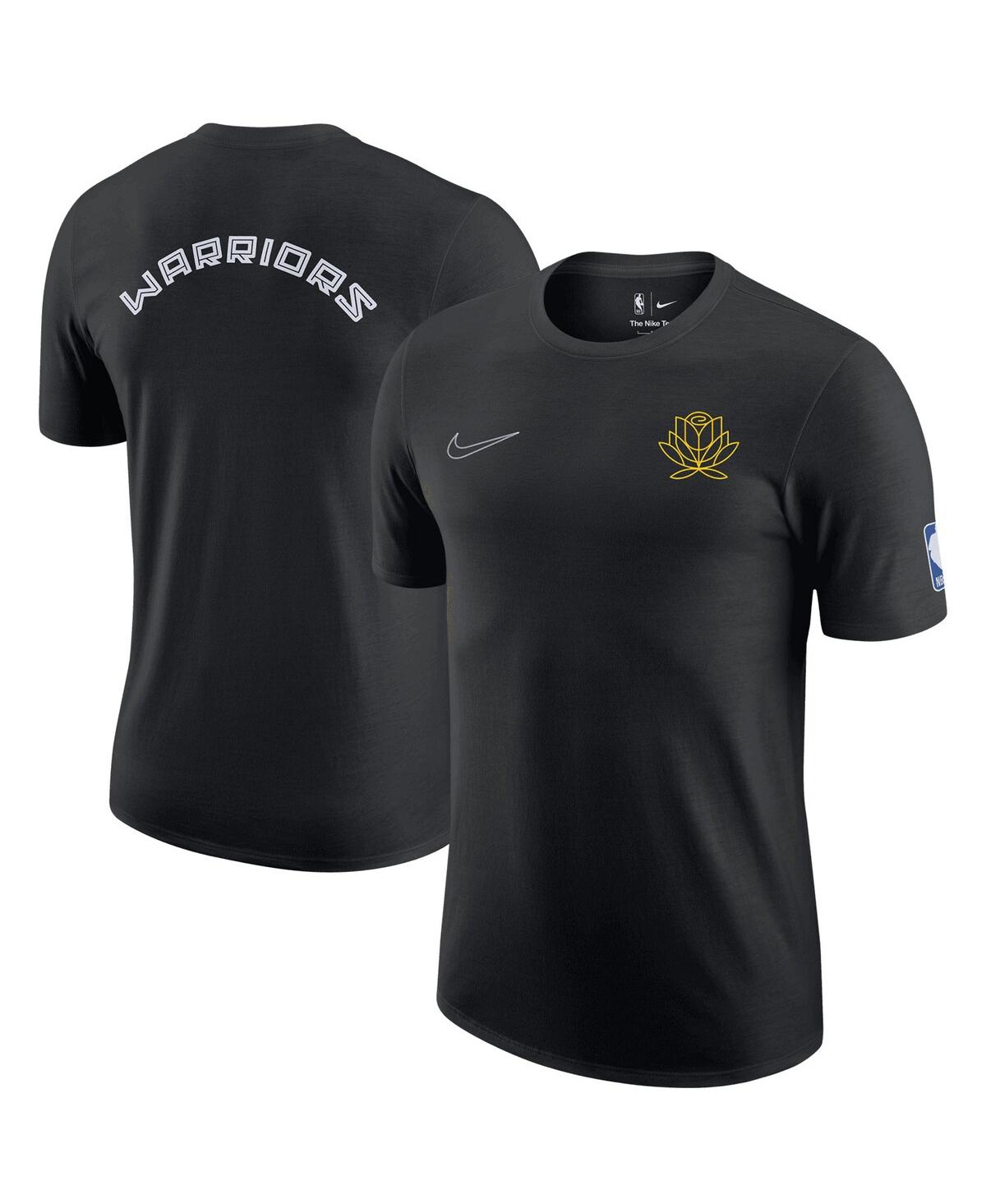 Nike Men's  Black Golden State Warriors 2022/23 City Edition Courtside Max90 Backer T-shirt