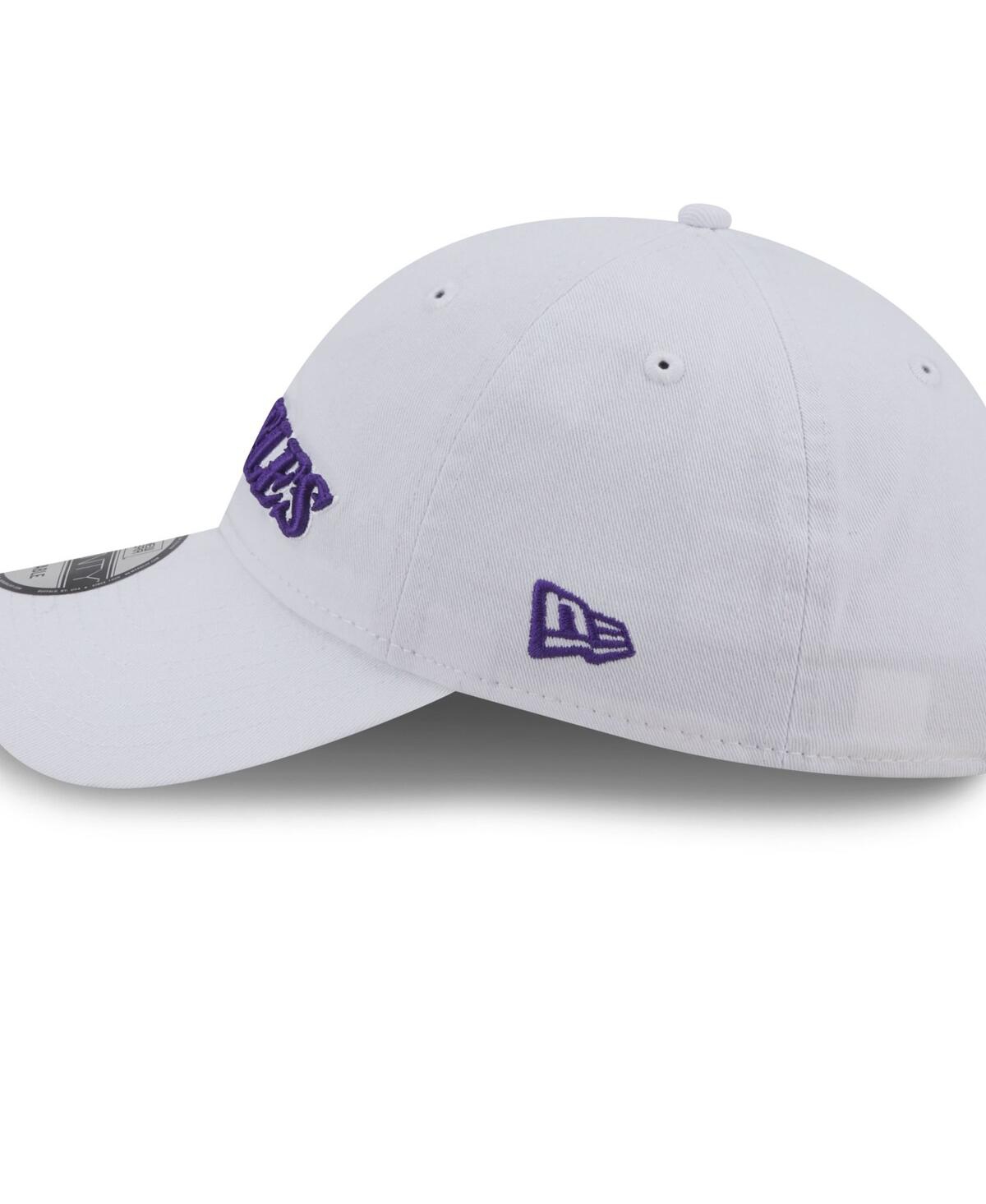 Men's Whitelos Angeles Lakers 2022/23 City Edition Official 9twenty  Adjustable Hat