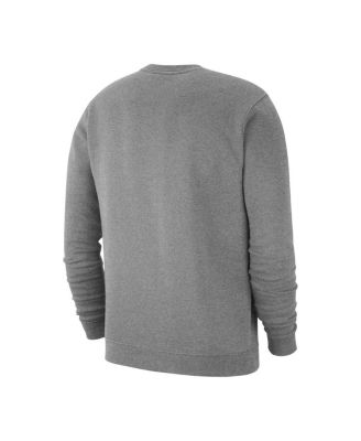 Men's Heather Gray Canada Soccer Fleece Pullover Sweatshirt