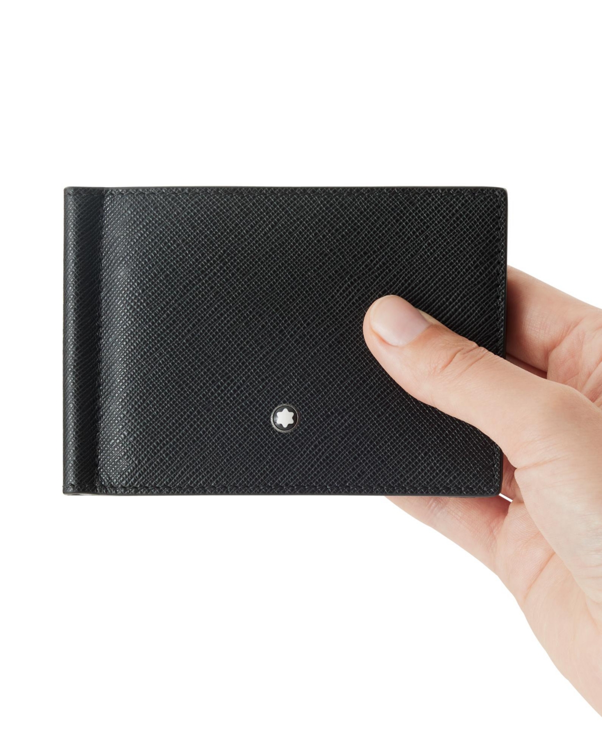Montblanc Sartorial Leather Wallet In Black