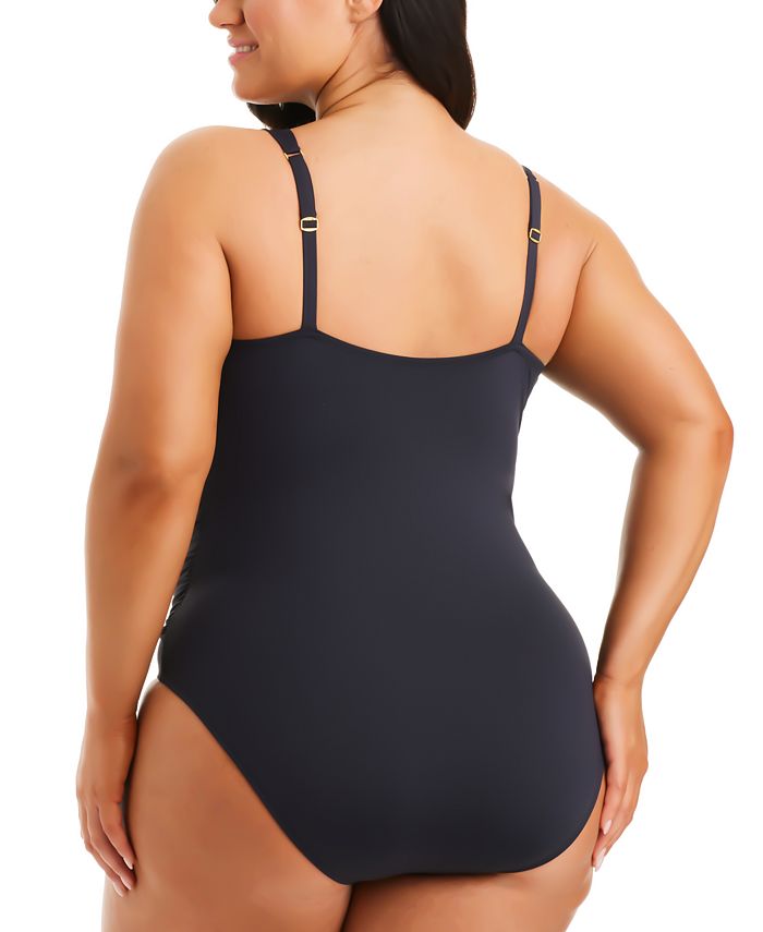 ARENA Women's Lara Shapewear Soft Curve Back B Cup One Piece Swimsuit Traje de baño de una Sola Pieza, Cebollas Rojas, 36 Mujeres