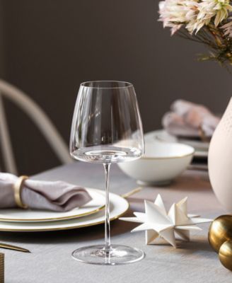 Metro Chic White Wine Glasses, Set of 2