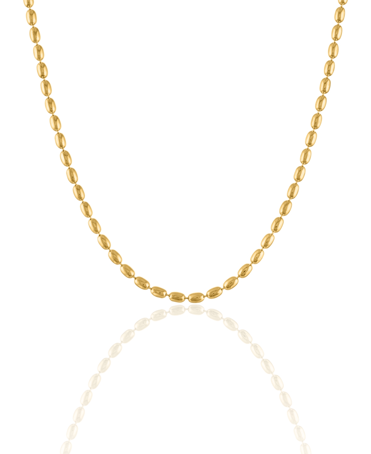 Oma The Label The Ekan Stainless Steel Necklace In Gold