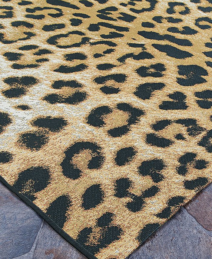 Couristan Dolce Amur Leopard 2'3" x 3'11" Area Rug Macy's