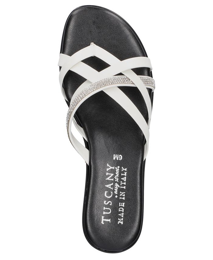 Easy Street Women's Tuscany Aldina Slide Sandals & Reviews - Sandals ...