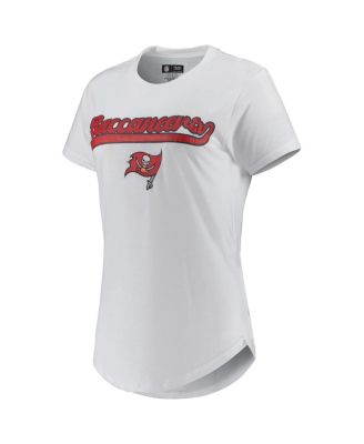 Women's White, Charcoal Tampa Bay Buccaneers Sonata T-shirt and Leggings Sleep Set