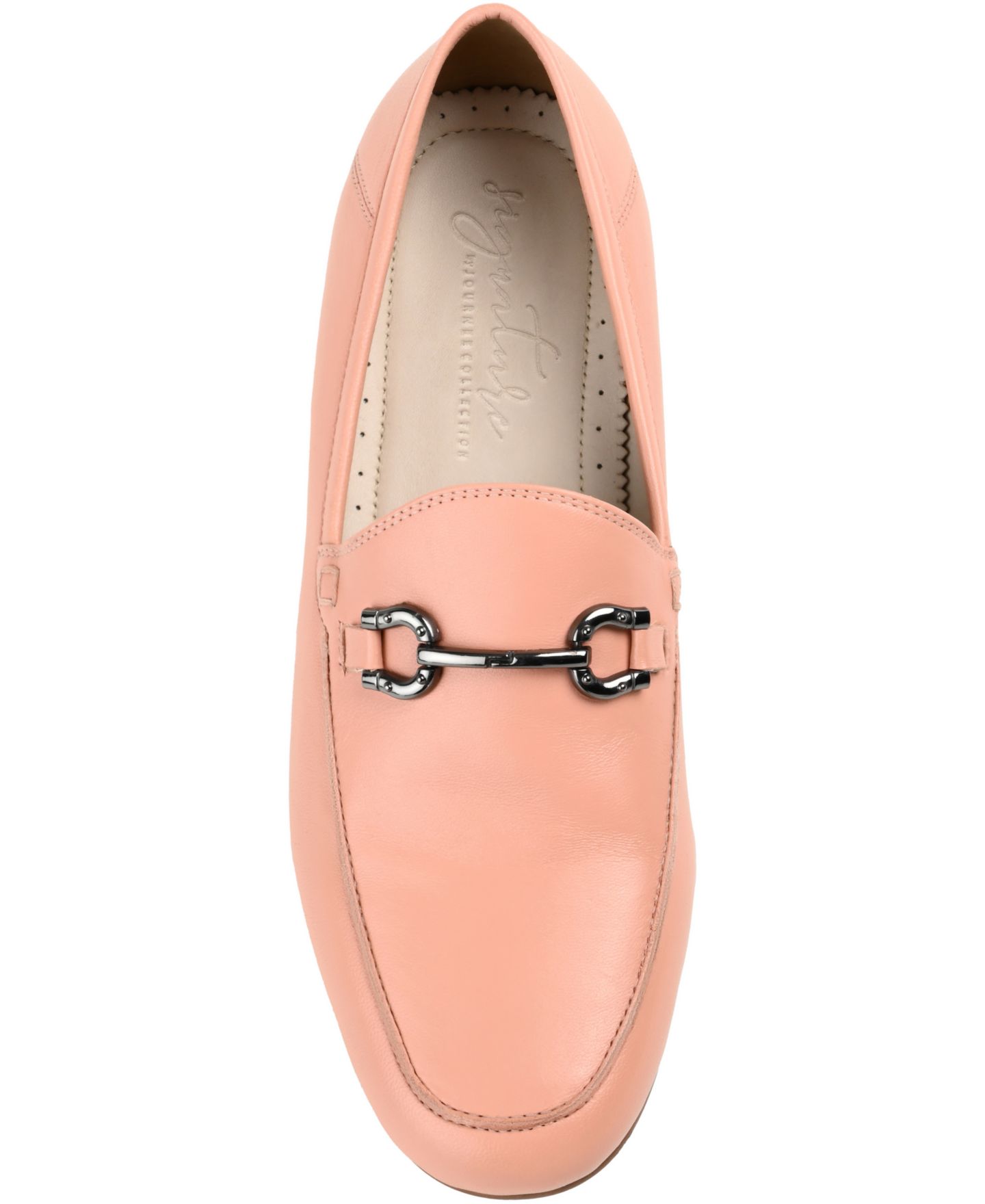 Женские туфли Journee Signature Giia Tailored Slip On, цвет: Розовый — фото 4