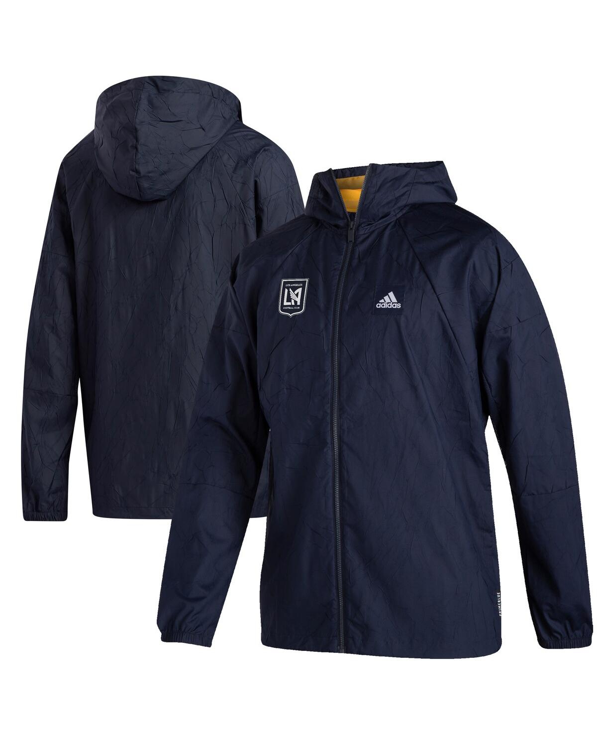 Shop Adidas Originals Men's Adidas Navy Lafc Full-zip Jacket
