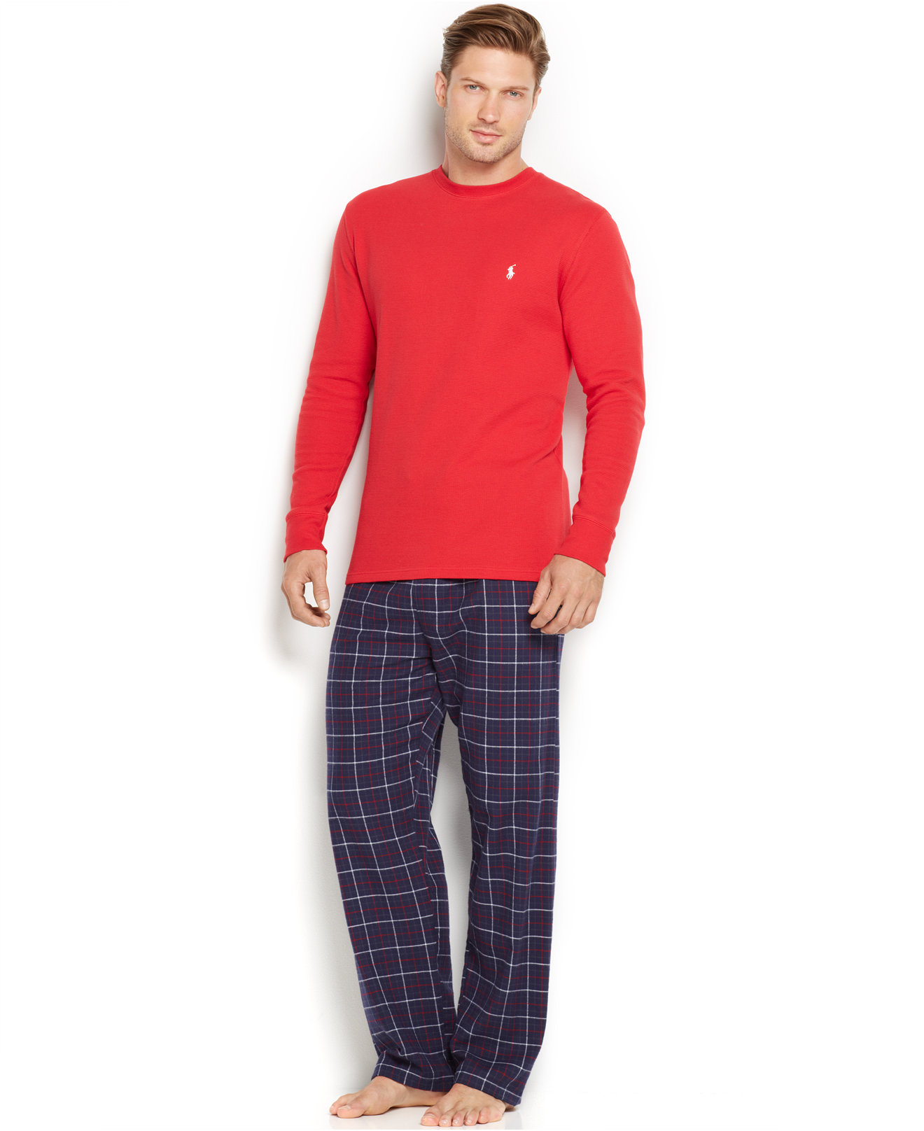 Mens Winter Pajamas - Breeze Clothing