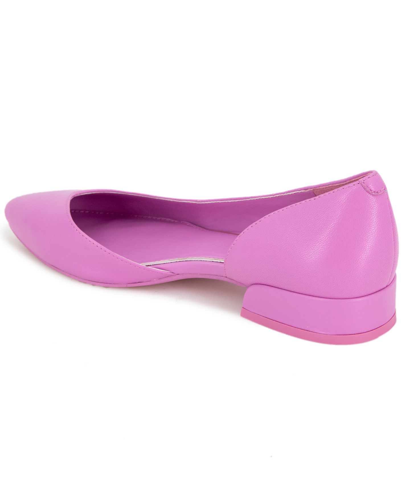 Женские балетки Kenneth Cole New York Carolyn Pointy Toe Flats, цвет: Розовый — фото 7