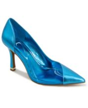 Macy's shop blue heels