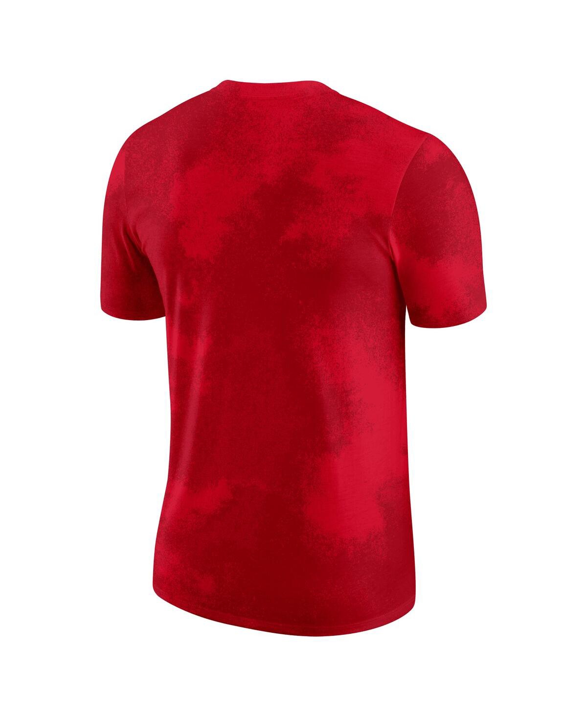 Nike Red Georgia Bulldogs Team Stack T-shirt In Red