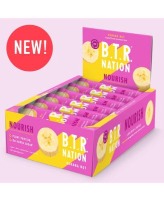 BTR Nation B.T.R. Bar Superfood Keto Protein Bars, Plant Based Vegan ...