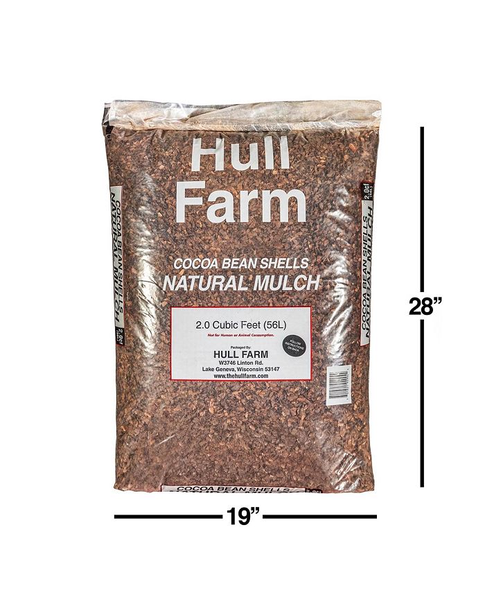 Hull Farm 50150 Cocoa Bean Shell Mulch, 2 Cubic Feet Macy's