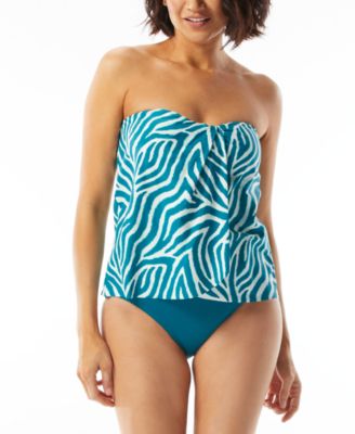 Coco Reef Womens Clarity Printed Tankini Top High Waist Bikini Bottoms Women's Swimsuit