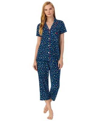 Lauren Ralph Lauren - Women's Printed Capri Pajamas Set