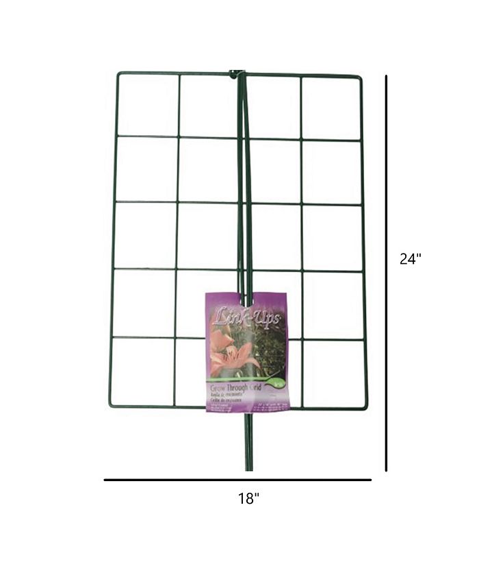 Luster Leaf Inc LinkUps Grow Through Grid Plant Support Rectangle Macy's