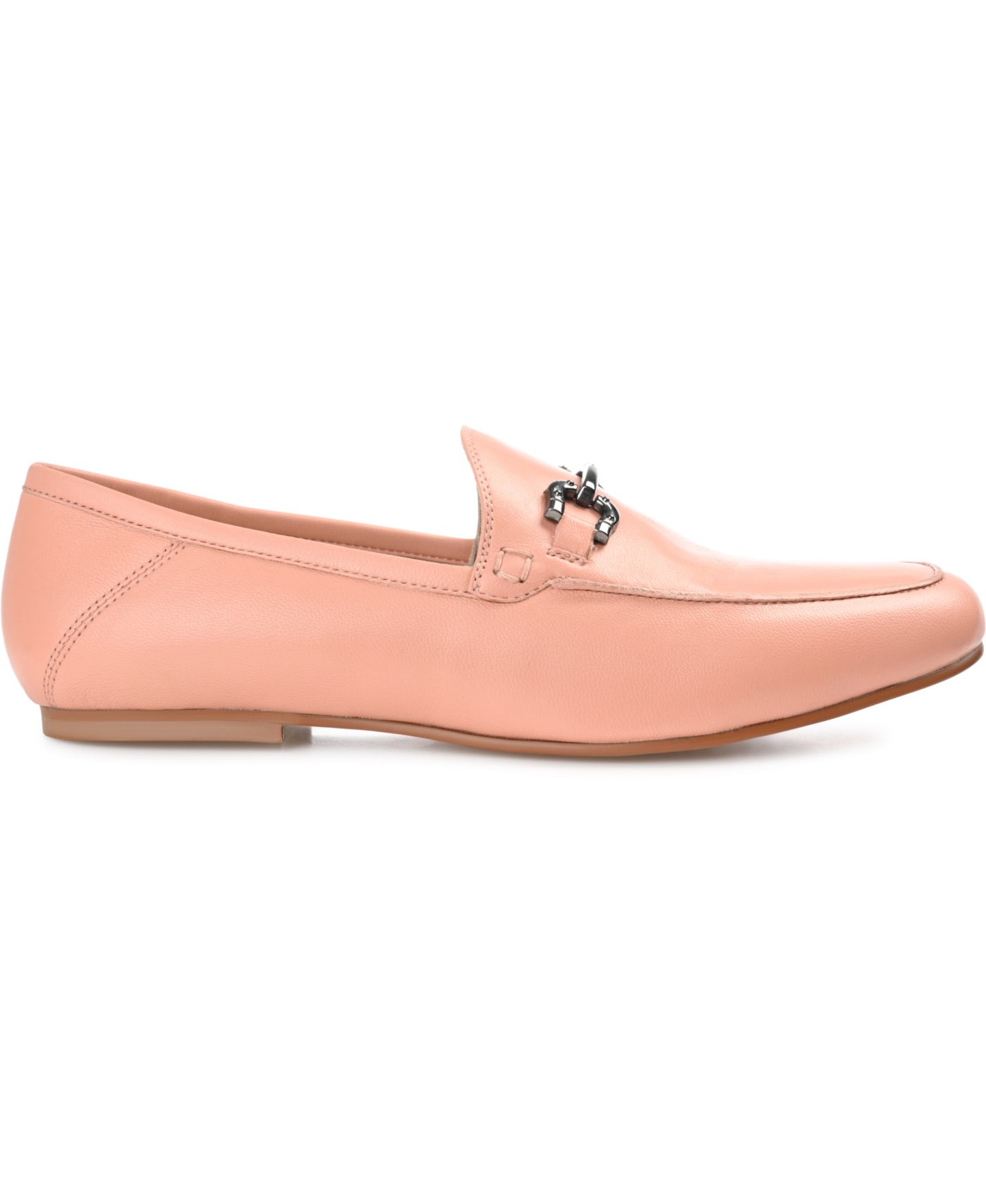 Женские туфли Journee Signature Giia Tailored Slip On, цвет: Розовый — фото 2