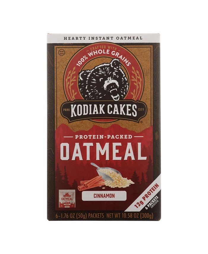 Kodiak Cakes Oatmeal Cinnamon Packets Case of 66/1.76OZ Macy's