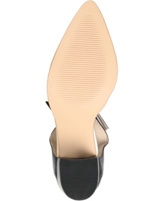 Women's Camille Pointed Toe Block Heel Pumps